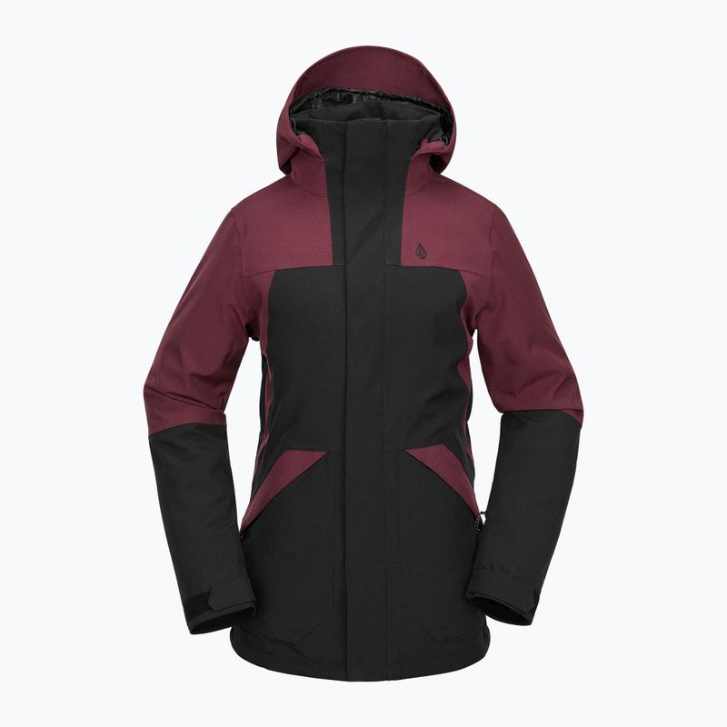 Damen Snowboard Jacke Volcom Shelter 3D Stretch burgundy 8