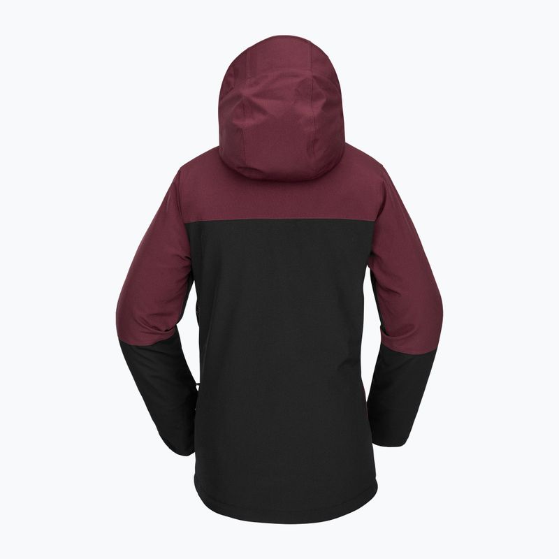 Snowboardjacke Damen Volcom Shelter 3D Stretch burgundy 9