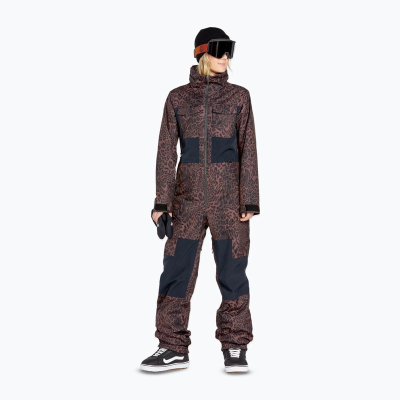 Skianzug Damen Volcom Shiloh Snow leopard 3