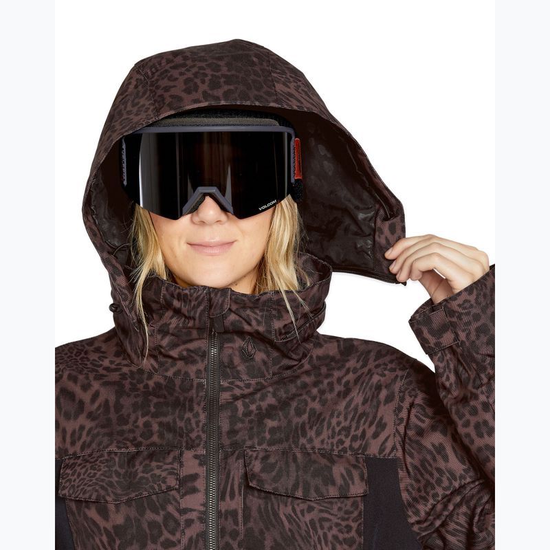 Skianzug Damen Volcom Shiloh Snow leopard 6
