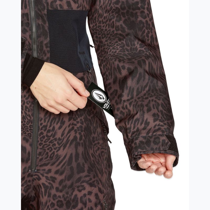 Skianzug Damen Volcom Shiloh Snow leopard 8