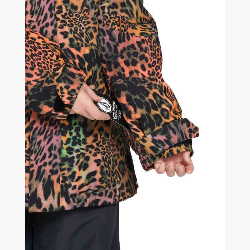 Snowboardjacke Kinder Volcom Sass'N'Fras Ins acid 4