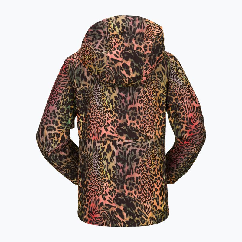 Snowboardjacke Kinder Volcom Sass'N'Fras Ins acid 6