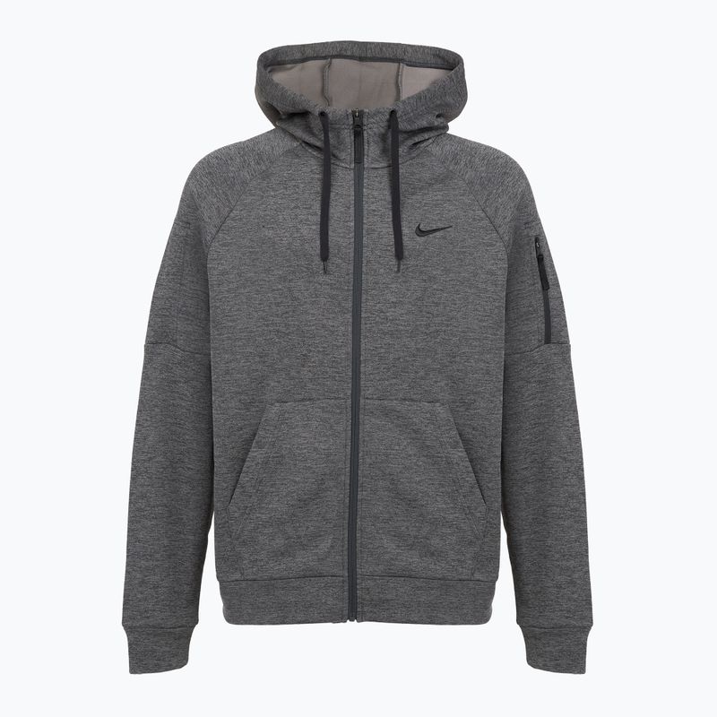 Herren-Trainingsjacke Nike Therma Fit Full-Zip charcoal heather/dark smoke grey/black 8