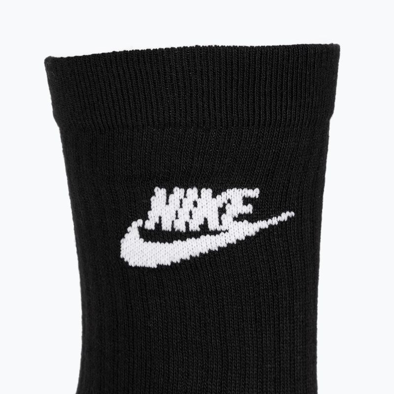 Nike Sportswear Everyday Essential Socken 3 Paar black/white 3