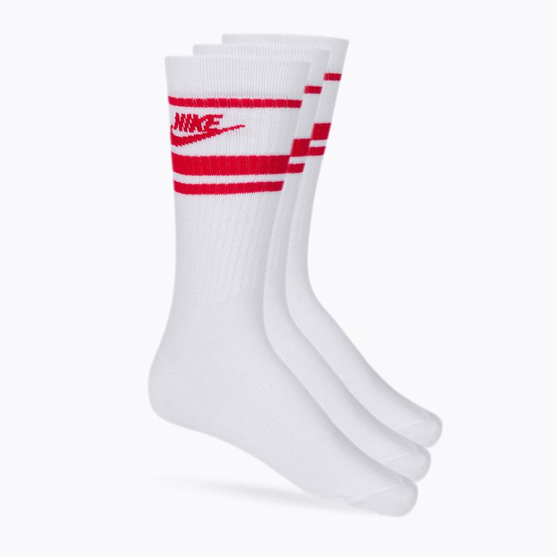 Nike Sportswear Everyday Essential Trainingssocken weiß und rot DX5089-102