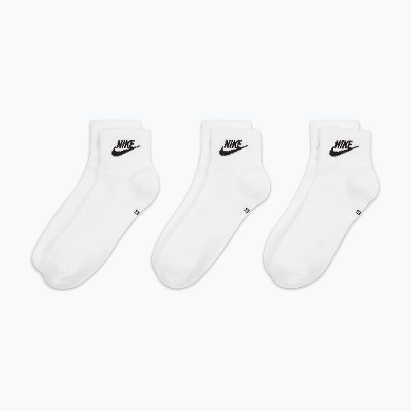 Socken Nike Everyday Essential 3er-Pack white/black 2