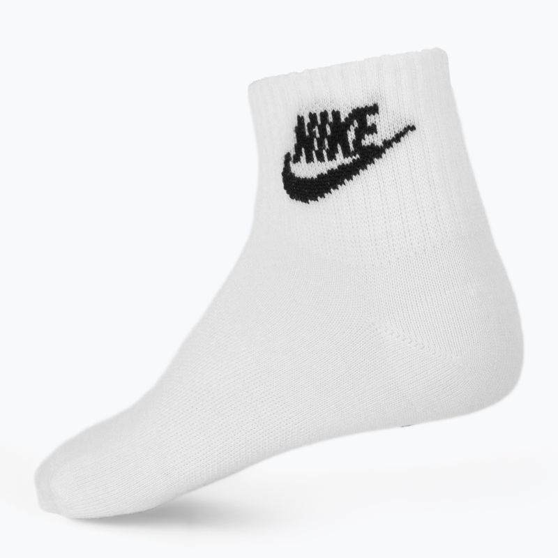 Socken Nike Everyday Essential 3er-Pack white/black 2