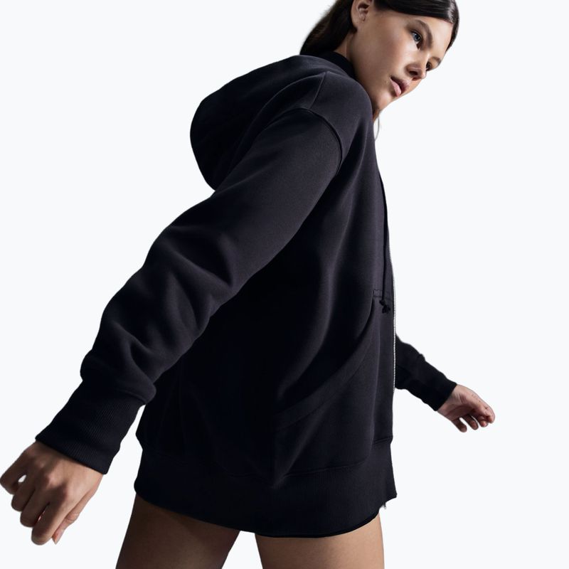 Damen-Sweatshirt Nike Sportswear Phoenix Fleece Black/Sail 4