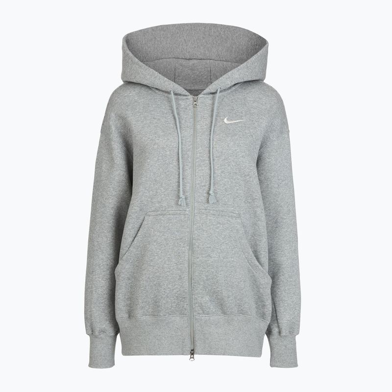 Damenpullover  Nike Sportswear Phoenix Fleece dark grey heather/sail 10