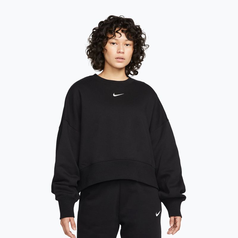 Damen-Sweatshirt Nike Sportswear Phoenix Fleece Oversized black/sail