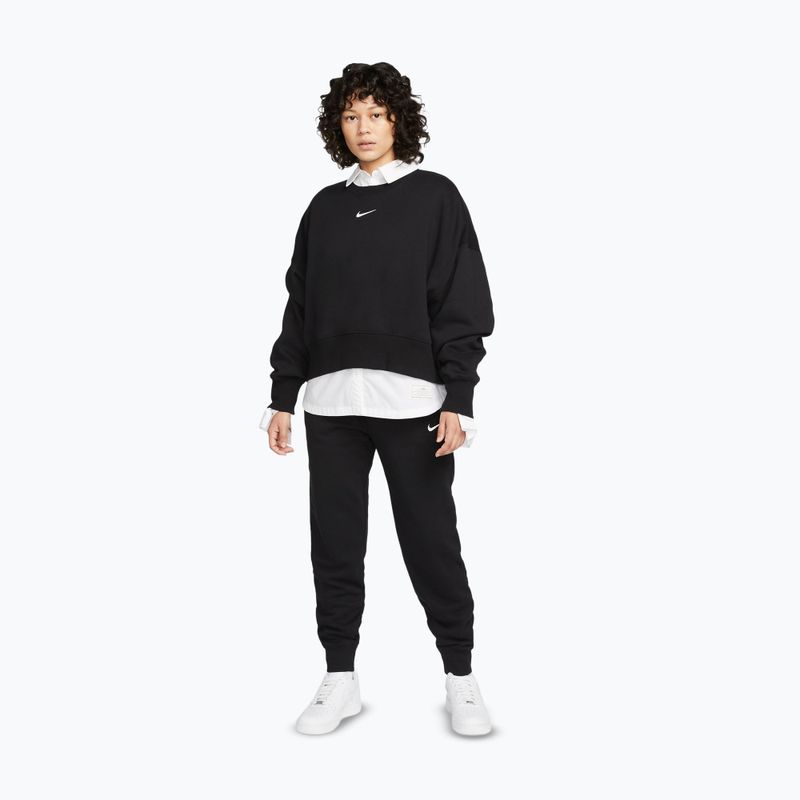 Damen-Sweatshirt Nike Sportswear Phoenix Fleece Oversized black/sail 2