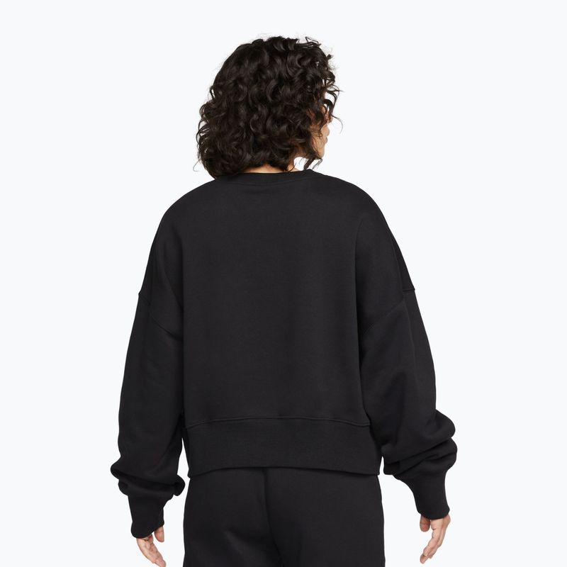Damen-Sweatshirt Nike Sportswear Phoenix Fleece Oversized black/sail 3