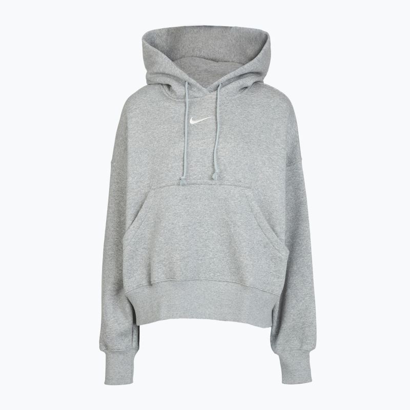 Damen Sweatshirt Nike Sportswear Phoenix Fleece Oversized dark grey heather/sail 9