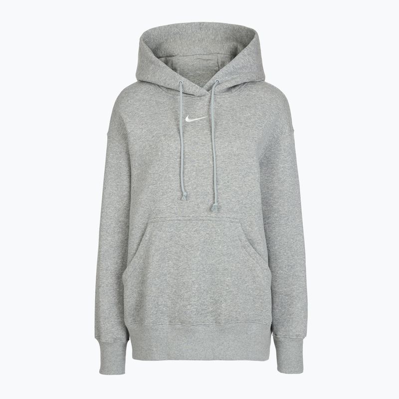 Damenpullover Nike Sportswear Phoenix Fleece Oversized dark grey heather/sail 6