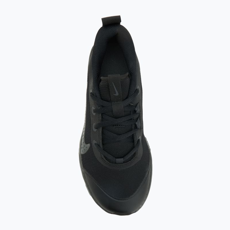 Kinder-Fußballschuhe Nike Omni Multi-Court black/anthracite 5