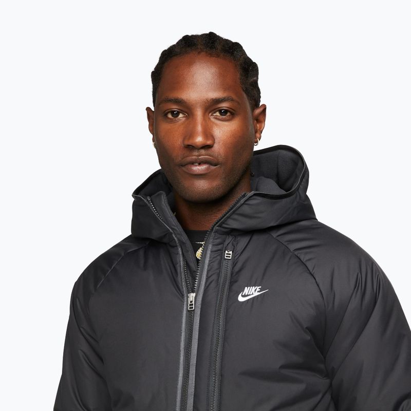 Herrenjacke Nike Sportswear Therma-FIT Repel dark smoke grey/dark smoke grey/white 4