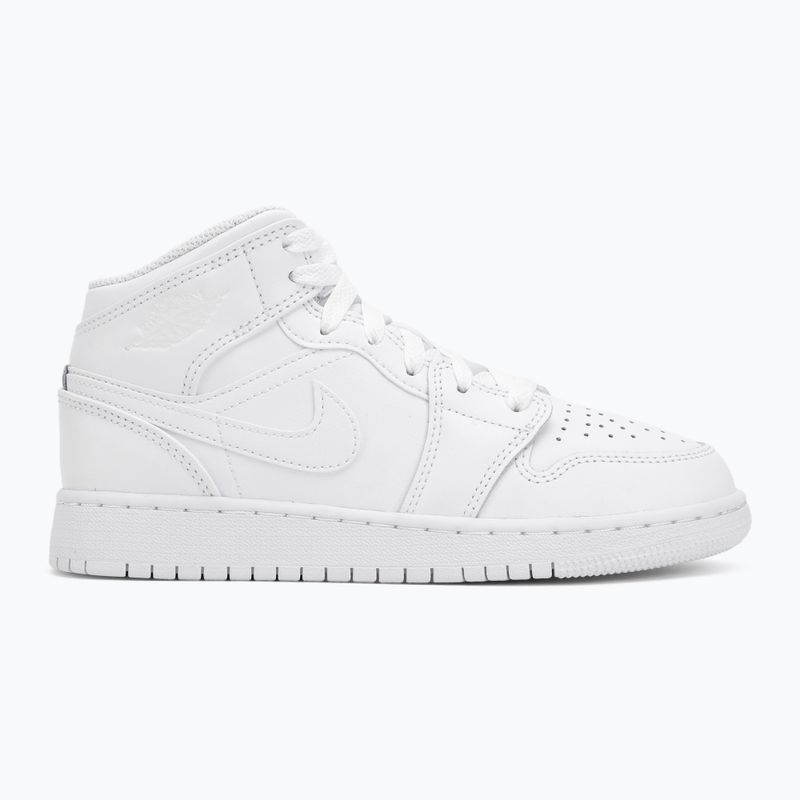 Schuhe  Jordan 1 Mid white/white/white 2