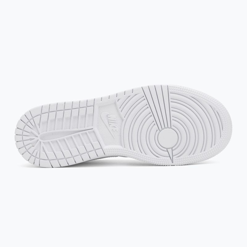 Schuhe  Jordan 1 Mid white/white/white 4