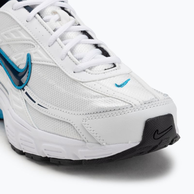 Männer Nike Initiator Gipfel weiß/tiefes Meer/weiß/Laser blau Schuhe 7