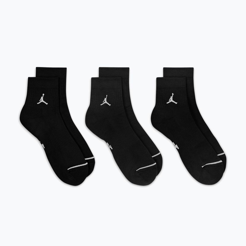 Socken Jordan Everyday Ankle 3 pairs black/white 6