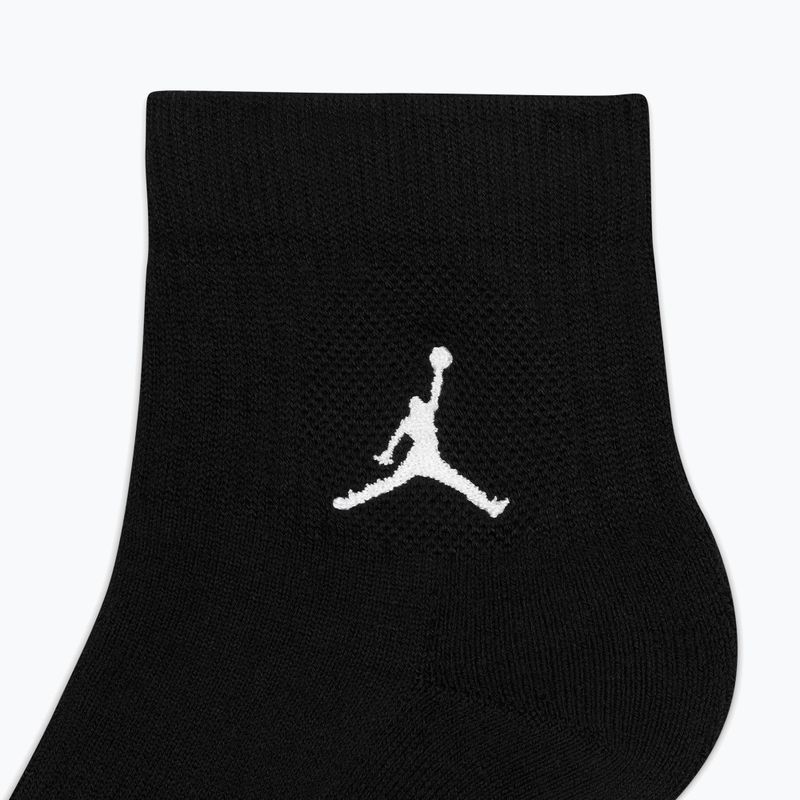 Socken Jordan Everyday Ankle 3 pairs black/white 9