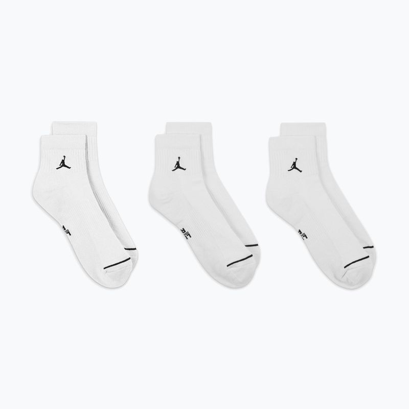 Socken Jordan Everyday Ankle 3 pairs white/black 6