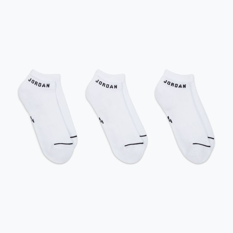 Socken Nike Jordan Everyday No-Show 3er-Pack white/black 6