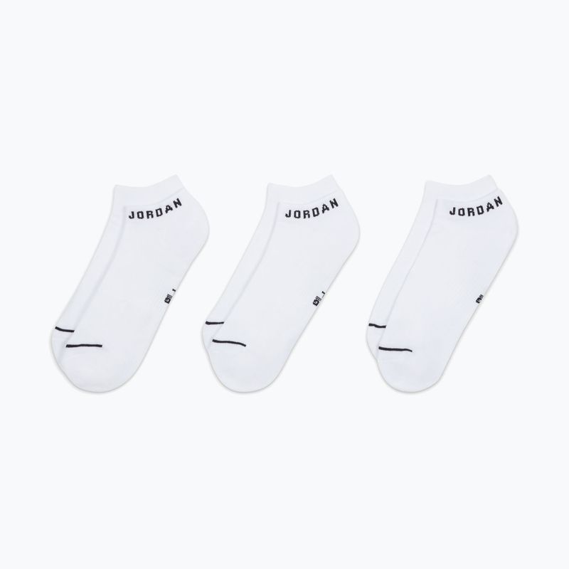 Socken Nike Jordan Everyday No-Show 3er-Pack white/black 7