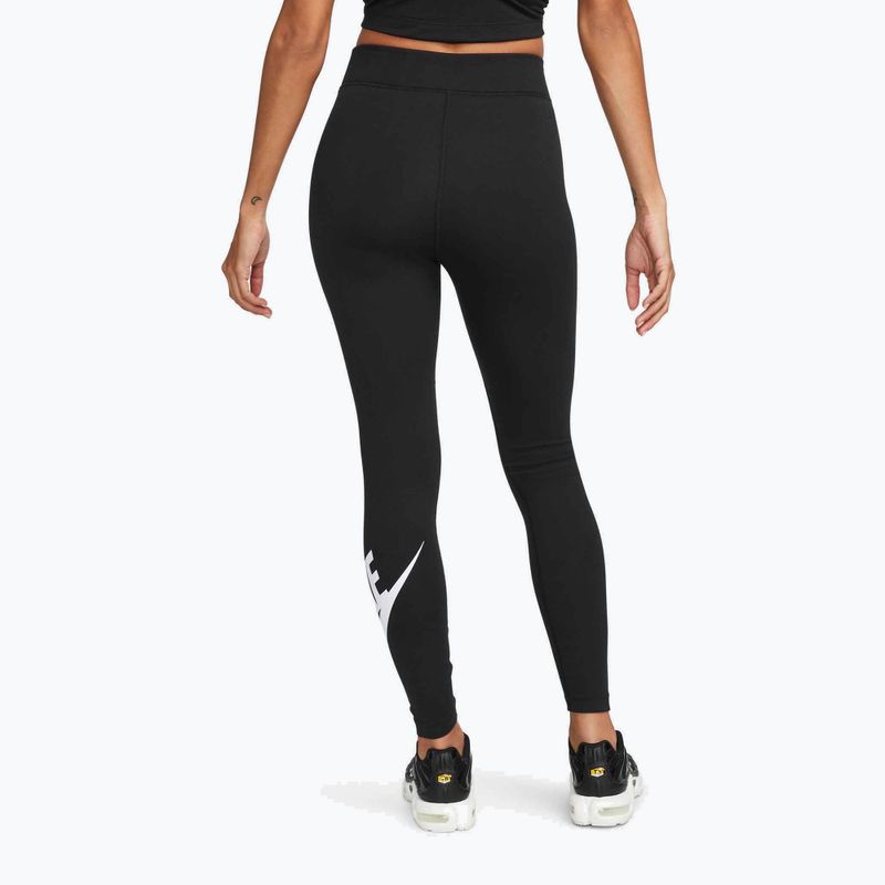 Damen-Leggings Nike Sportswear Classic black/white 3