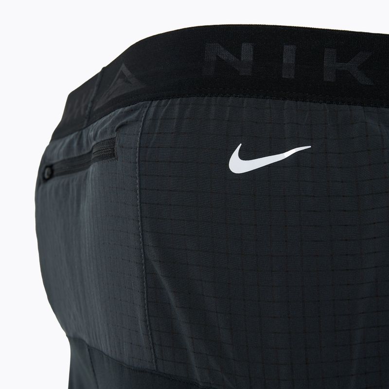 Lauf Shorts Herren Nike Trial Second Sunrise Dri-Fit black/dark smoke grey/white 3