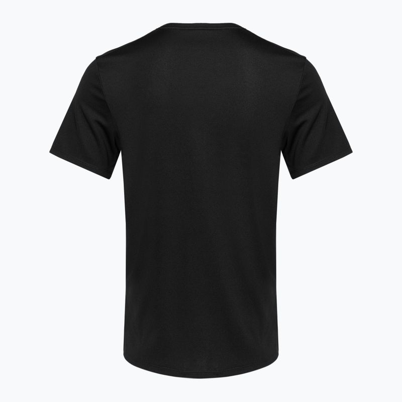 Herren Nike Miler Dri-Fit UV Laufshirt schwarz 2