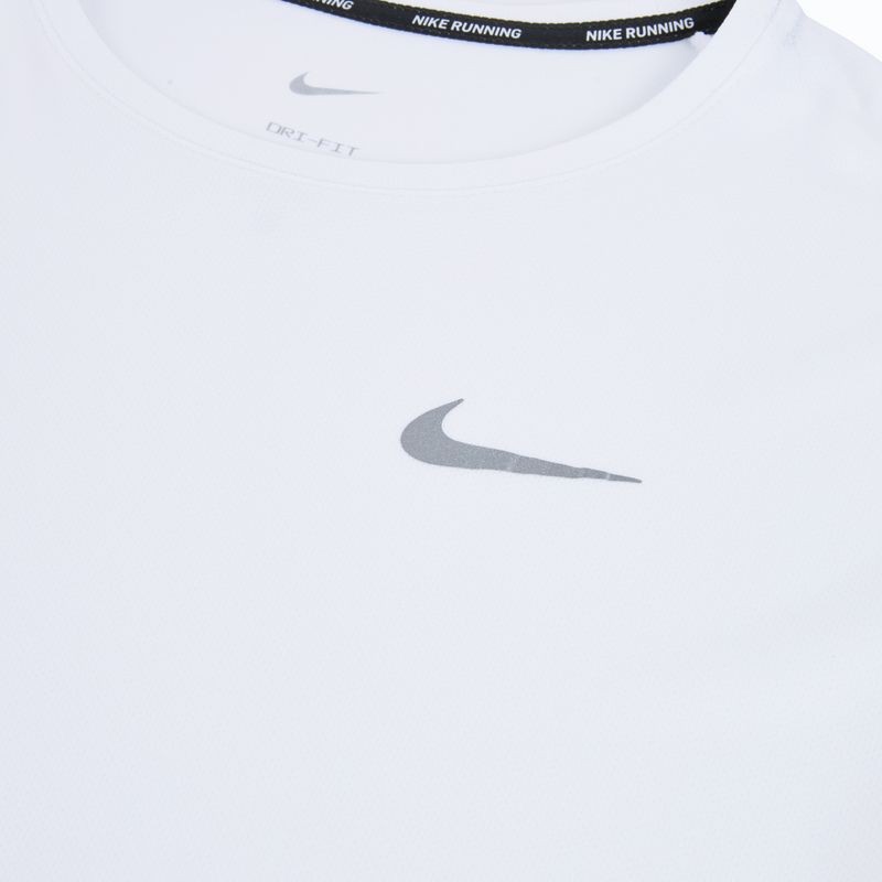 Herren-Laufshirt Nike Miler Dri-Fit UV white 3