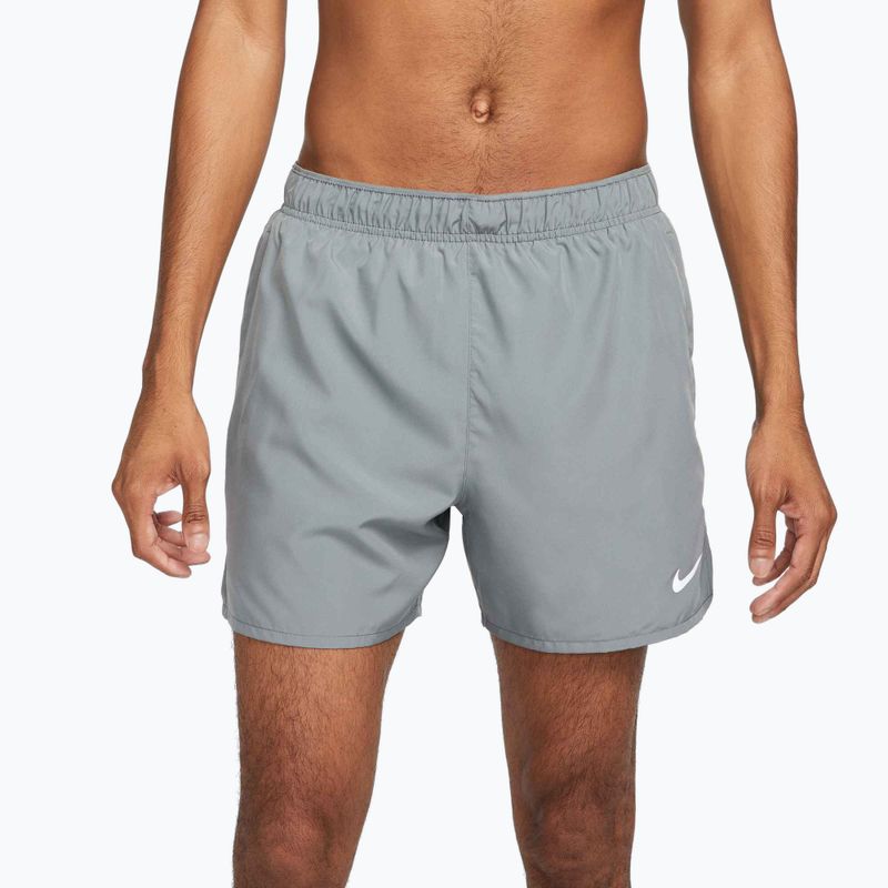 Shorts Herren Nike Dri-Fit Challenger 7" Brief-Lined smoke grey/smoke grey/black 3