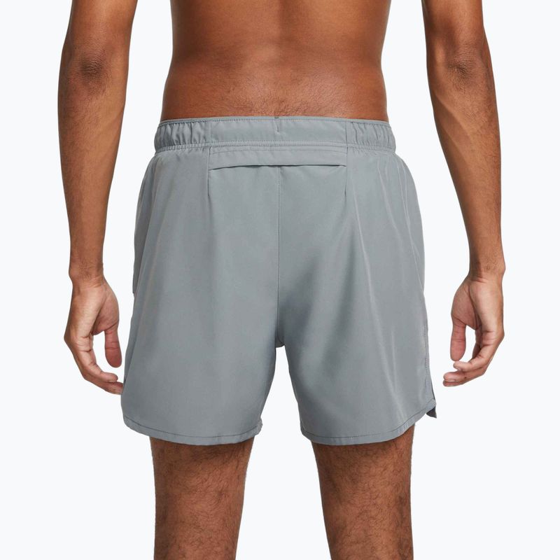 Shorts Herren Nike Dri-Fit Challenger 7" Brief-Lined smoke grey/smoke grey/black 4