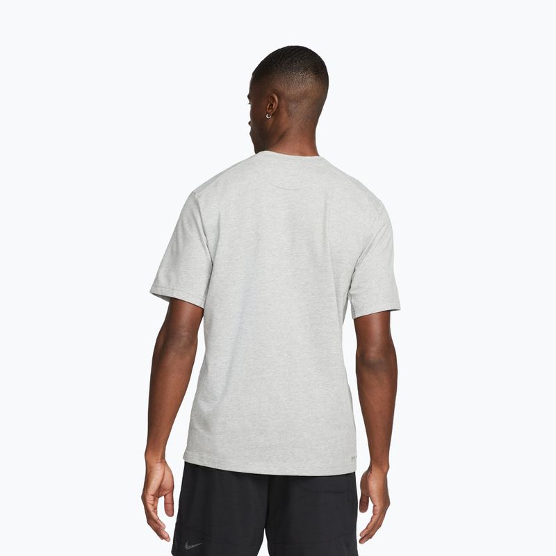Trainings-T-Shirt Herren Nike Dri-Fit Primary SS dark grey heather/heather/smoke grey 2