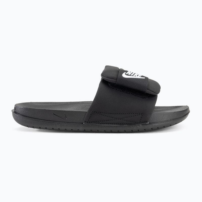 Herren Nike Offcourt Adjust Flip-Flops schwarz/schwarz/weiß 2