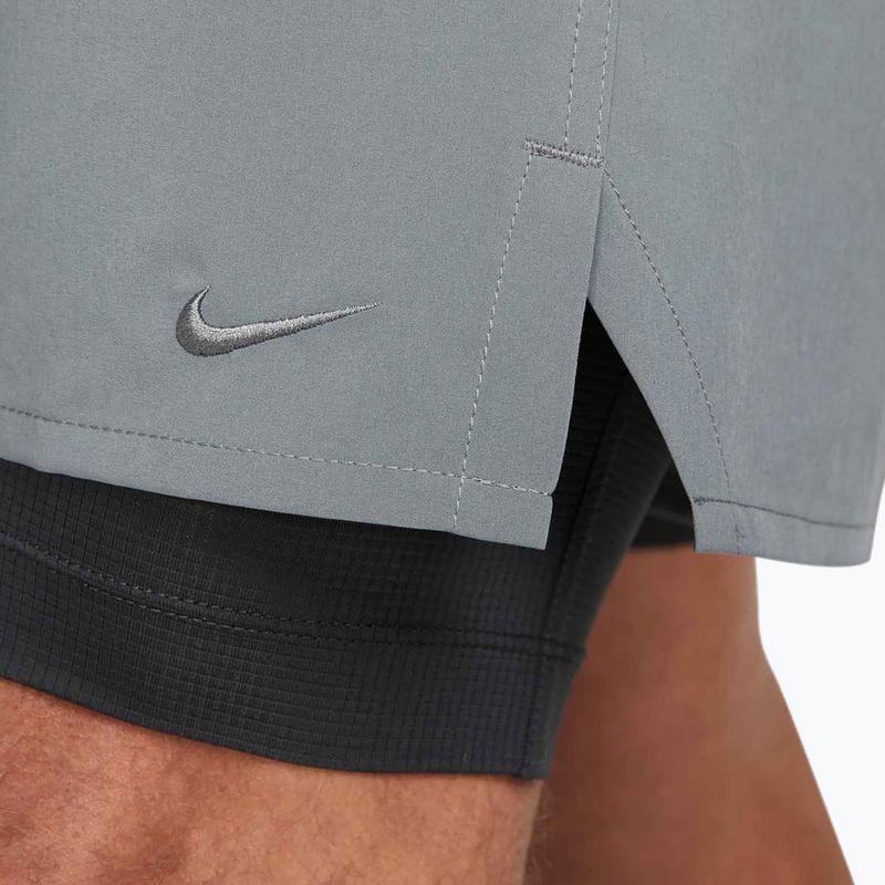 Herren-Shorts Nike Unlimited 2in1 Dri-Fit 7" smoke grey/dark smoke grey/smoke grey 5