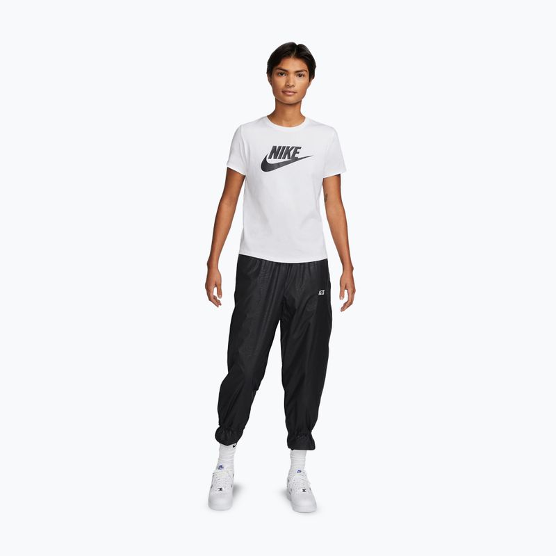 Damen T-Shirt Nike Sportswear Club Essentials Logo white/black 2