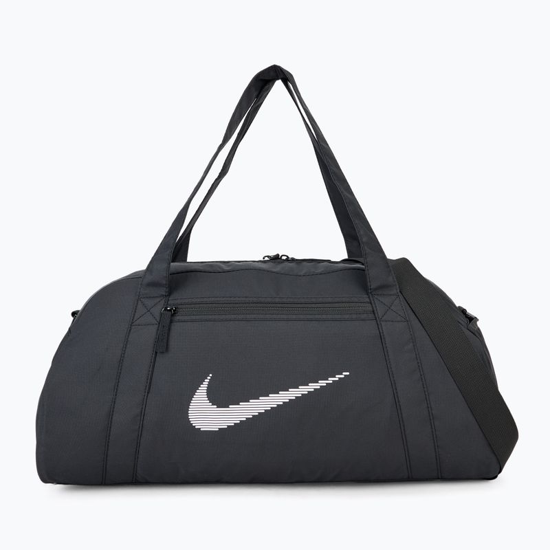 Damen-Trainingstasche Nike Gym Club 24 l schwarz/schwarz/weiß