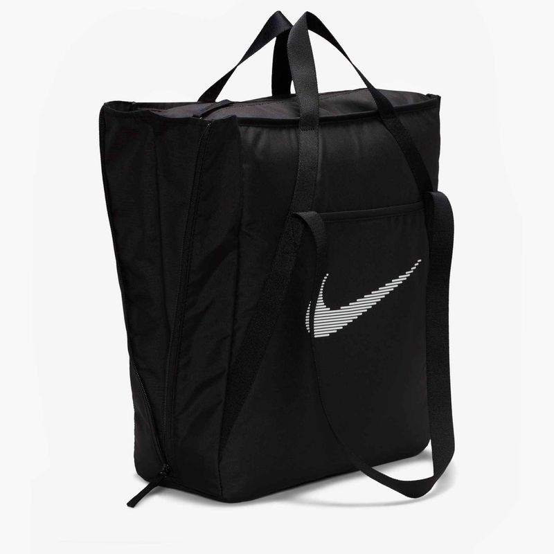 Damen-Trainingstasche Nike Gym 28 l schwarz/schwarz/weiß 3