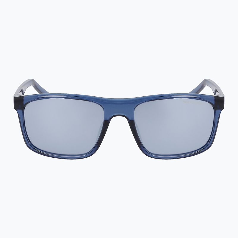 Sonnenbrille Nike Fire L matte mystic navy/ polar silver 2