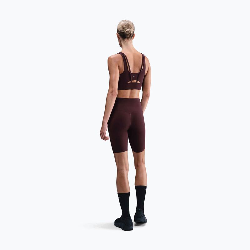 Sport-BH Nike Zenvy Medium-Support burgundy crush/sail 3
