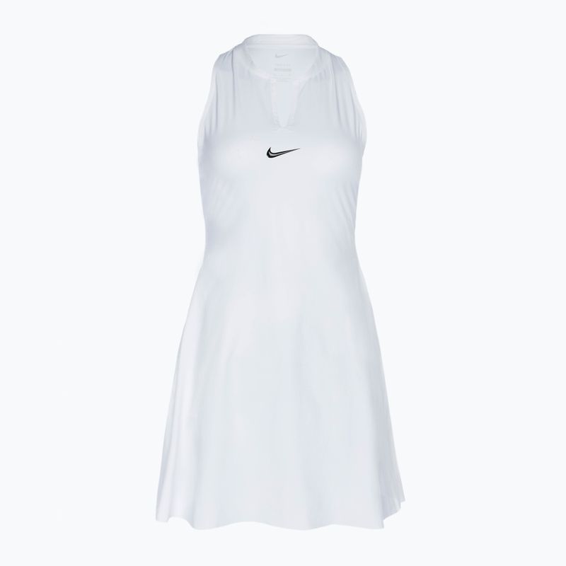 Nike Dri-Fit Advantage Tenniskleid weiß/schwarz