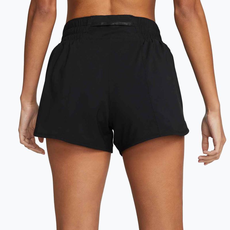 Damen-Shorts Nike One Dri-Fit 3" schwarz 4