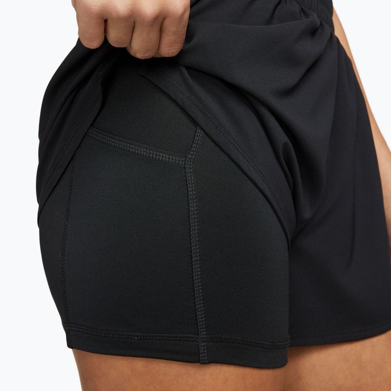 Damen-Shorts Nike One Dri-Fit High-Waisted 3" 2In1 schwarz 5
