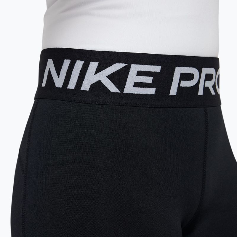 Kinder-Shorts Nike Pro Dri-Fit 5" carbon black/white 5