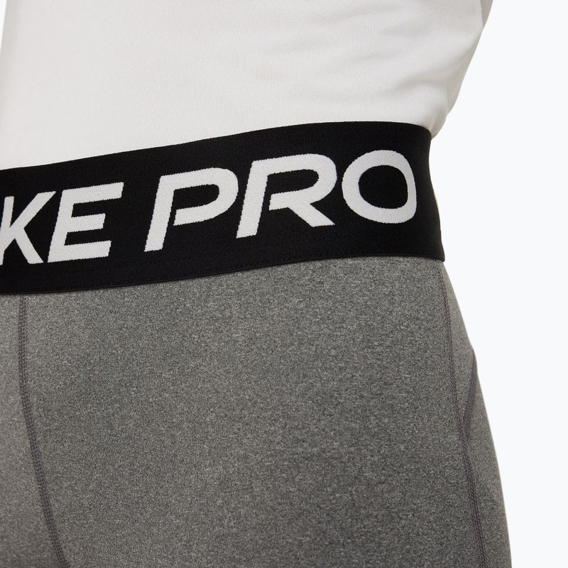 Kinder-Shorts Nike Pro Dri-Fit 5" carbon heather/white 5