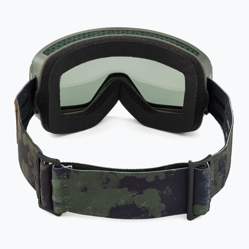 Giro Axis trail grün cloud dust/envy/infrared Skibrille 4