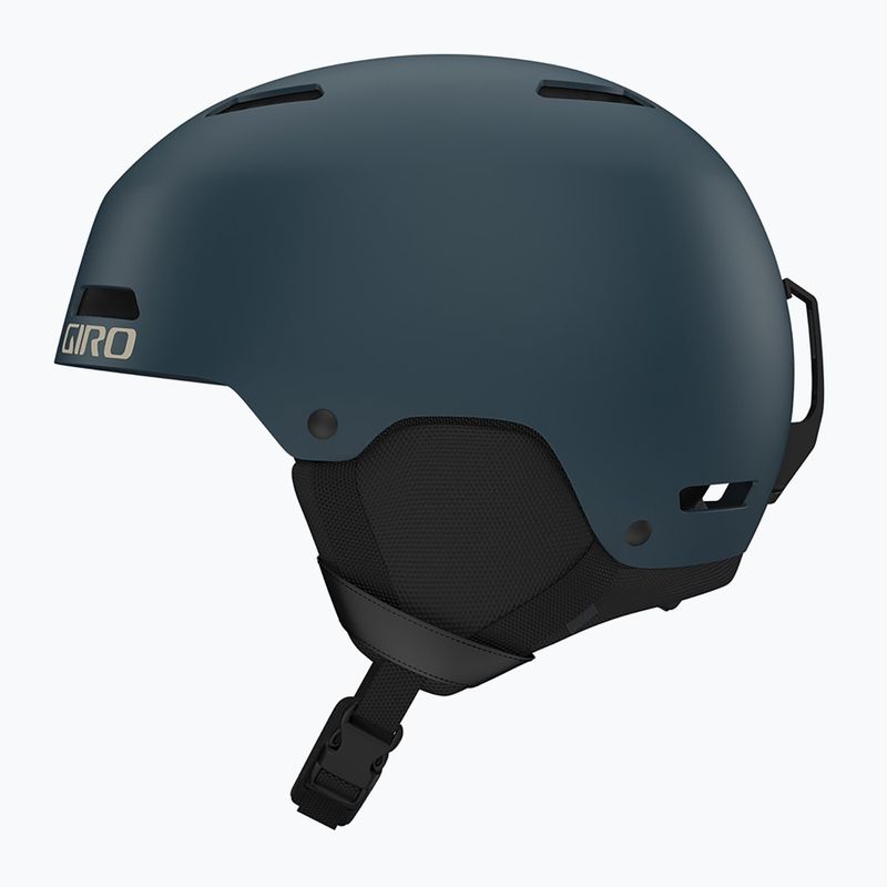 Skihelm Giro Ledge FS matt harbor blau 2